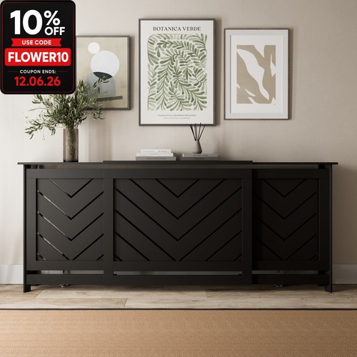 Radiator cover black - radiator,