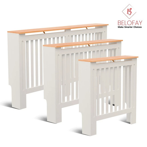 White radiator cover - radiator,